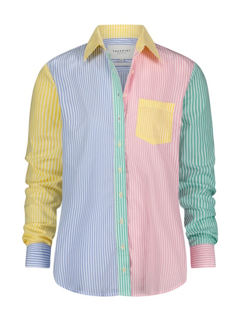 The Shirt Rochelle Behrens The boyfriend shirt/colorblock/size S